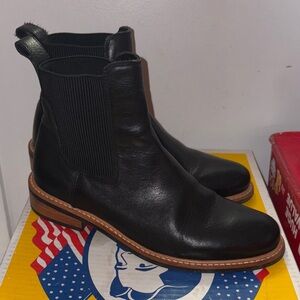 Nisolo Black Leather Men's Boots